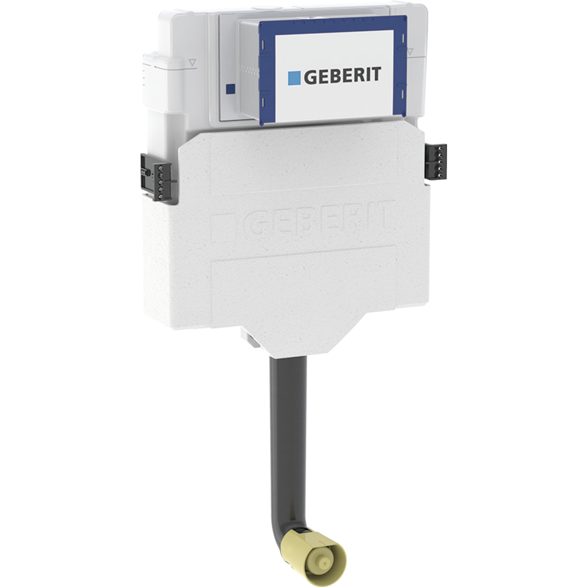 Geberit Sigma concealed cistern 12 cm, 6 / 3 litres, ship model, with front actuation