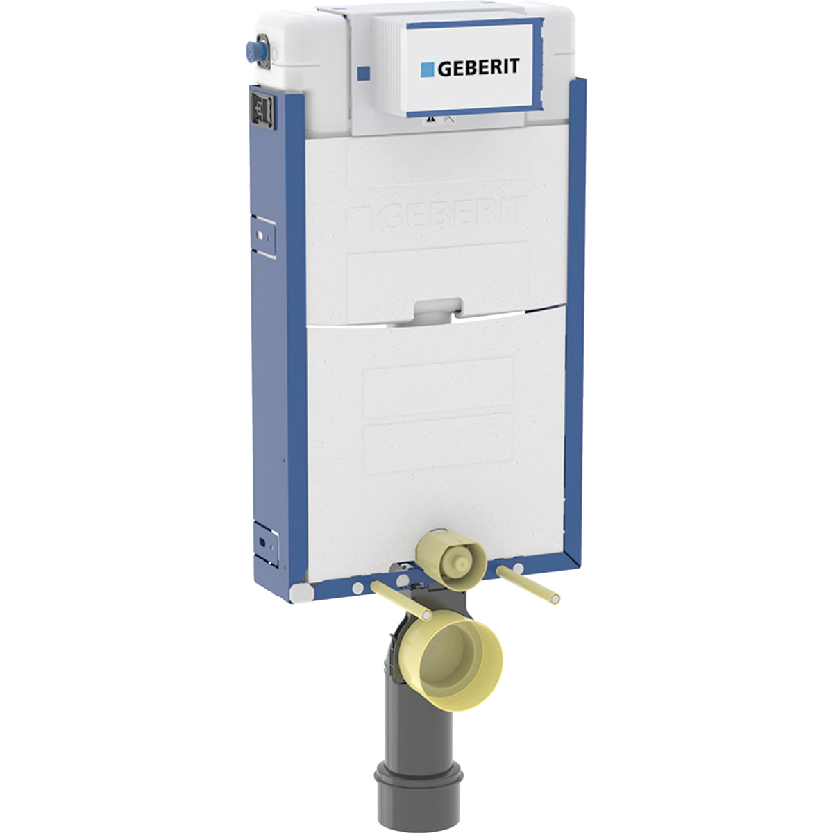 Geberit Kombifix element for wall-hung WC, 108 cm, with Sigma concealed cistern 12 cm