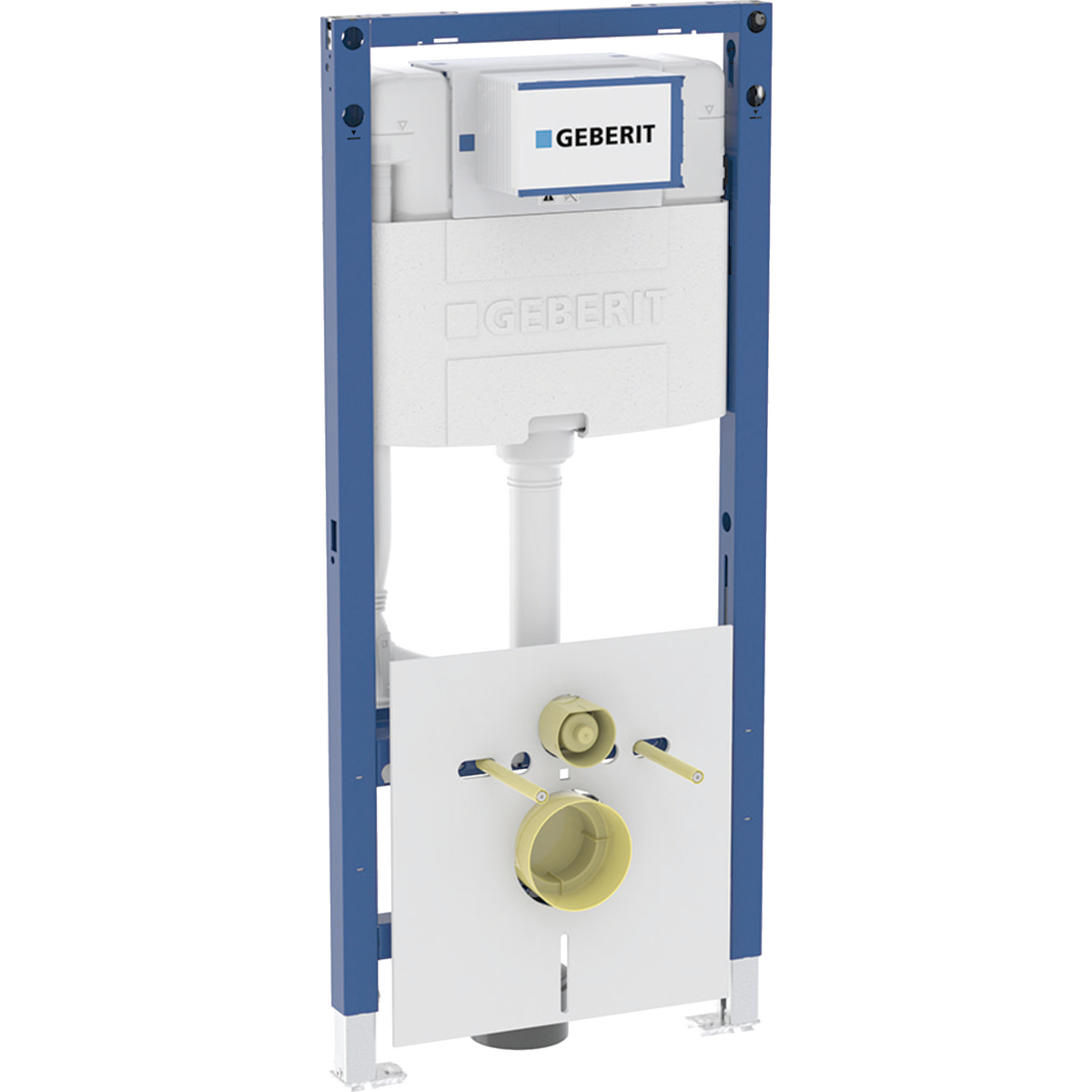 Geberit Duofix element for wall-hung WC, 112 cm, with Omega concealed cistern 12 cm