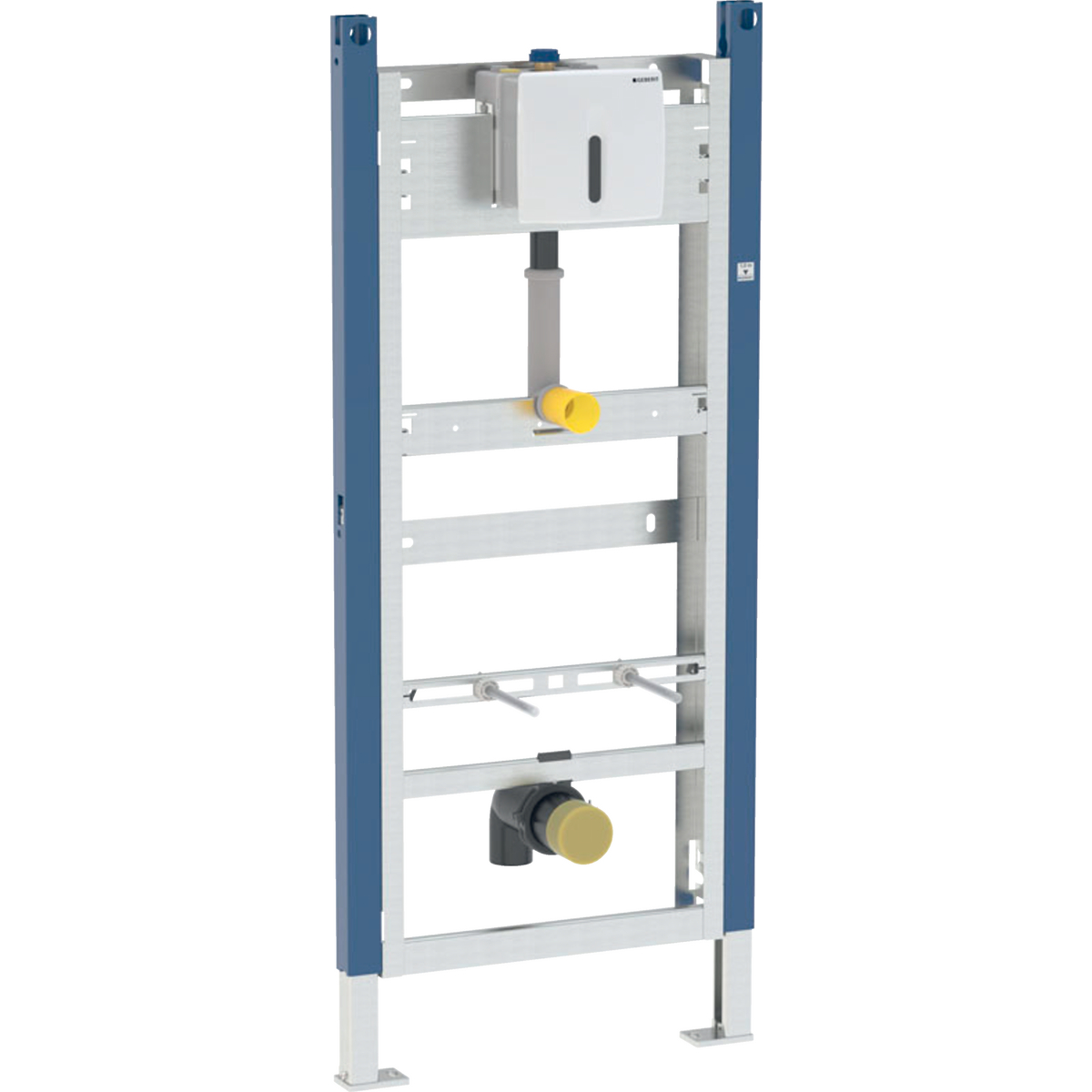 Geberit Duofix Element für Urinal, 112–130 cm, universell, mit Basic Urinalsteuerung