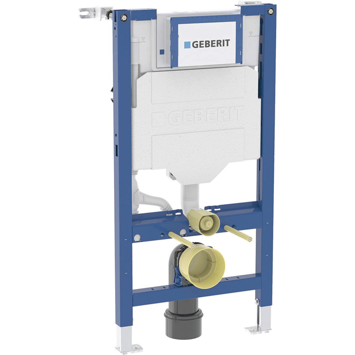 Geberit Duofix element for wall-hung WC, 98 cm, with Sigma concealed cistern 12 cm