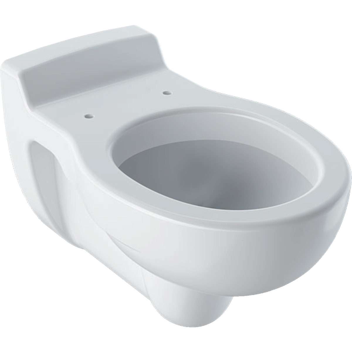 Geberit Bambini wall-hung WC for children, washdown, for WC seat: T=53.5cm, white