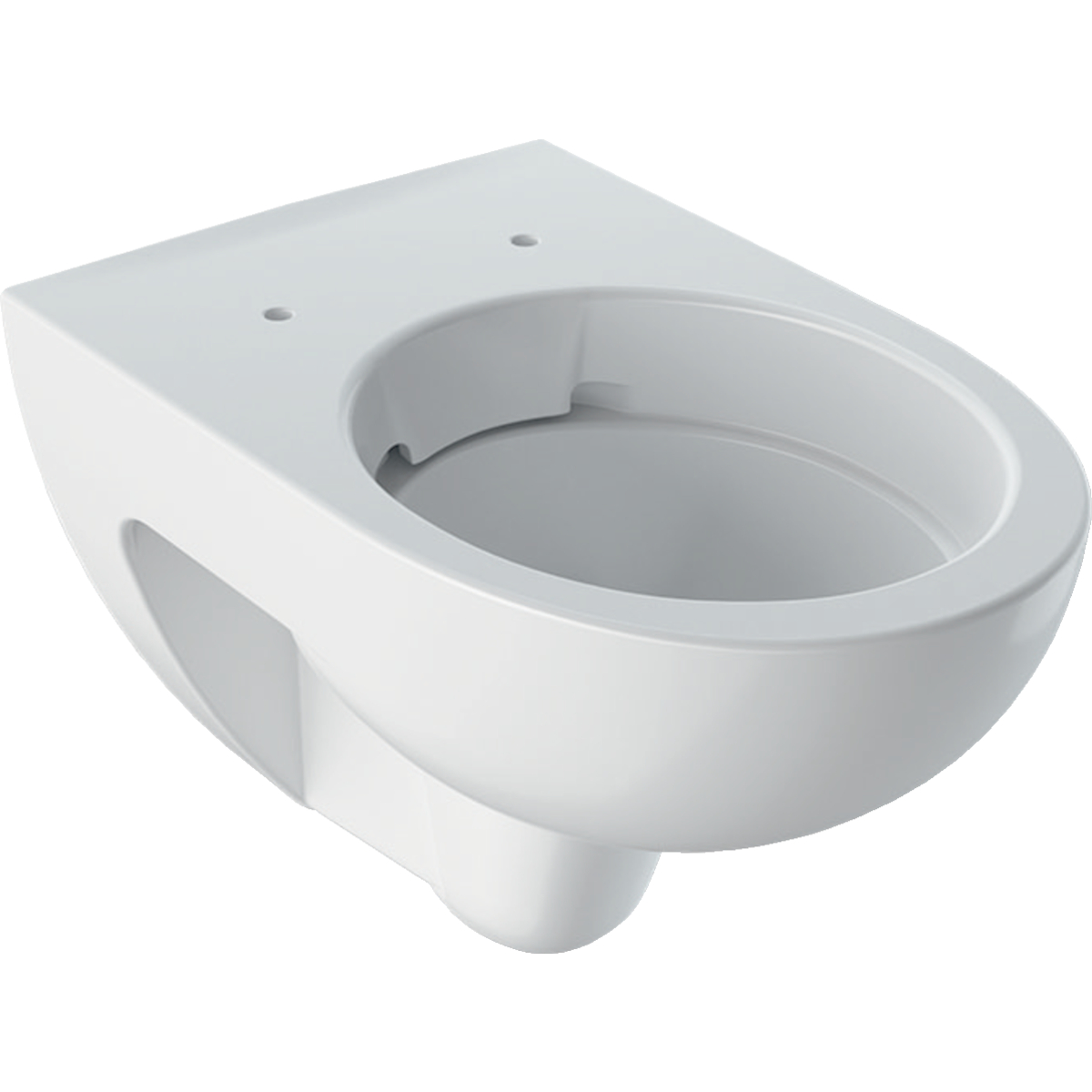 Geberit Renova wall-hung WC, washdown, Rimfree: T=54cm, white / KeraTect