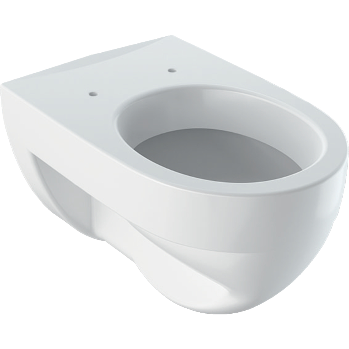 Geberit Renova wall-hung WC, washout: T=54cm, white / KeraTect