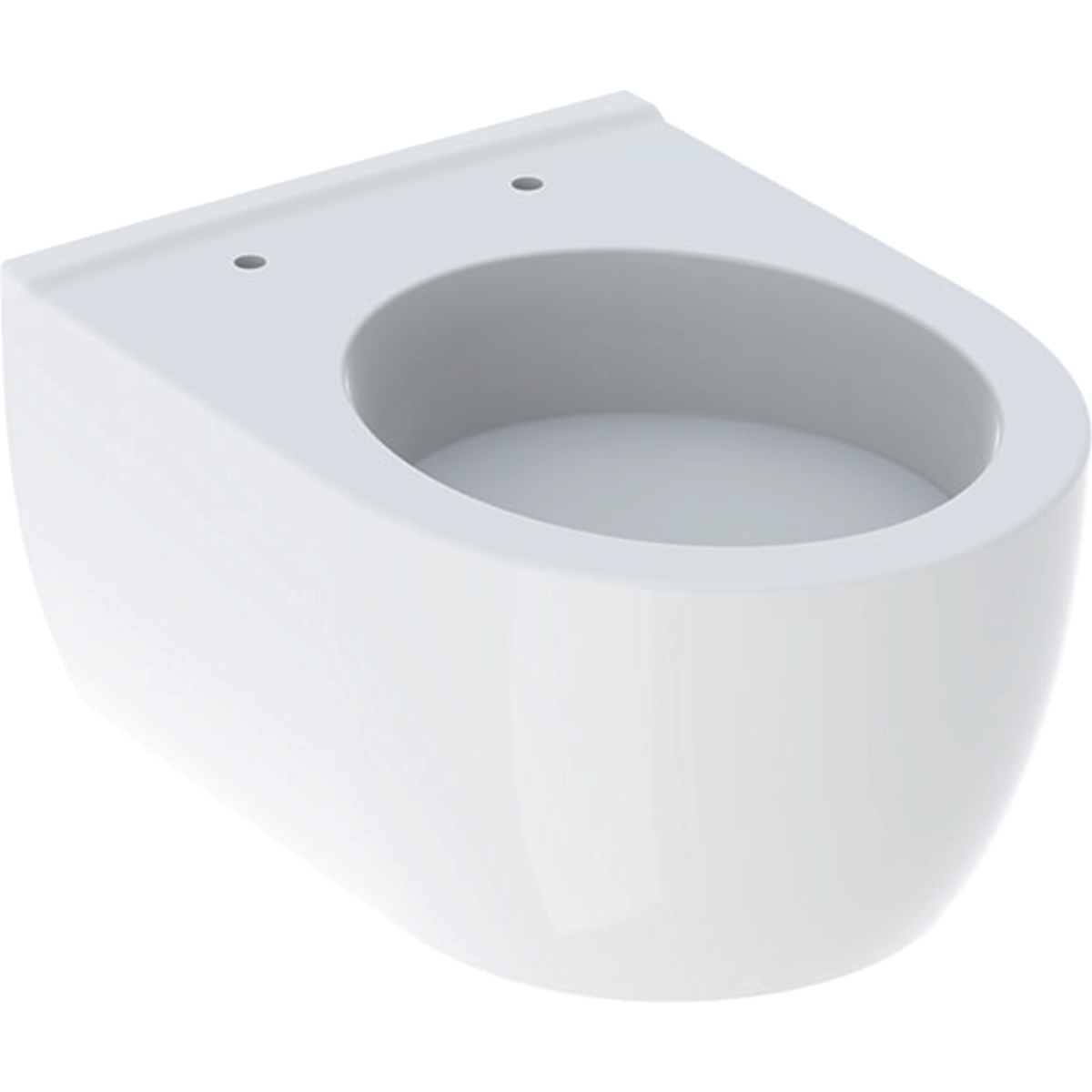 Geberit iCon wall-hung WC, washdown, small projection, shrouded: T=49cm, white