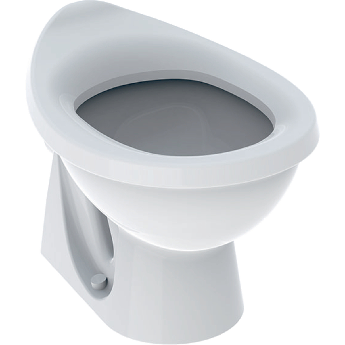 Geberit Bambini floor-standing WC for small children, washdown WC: T=37.5cm, white
