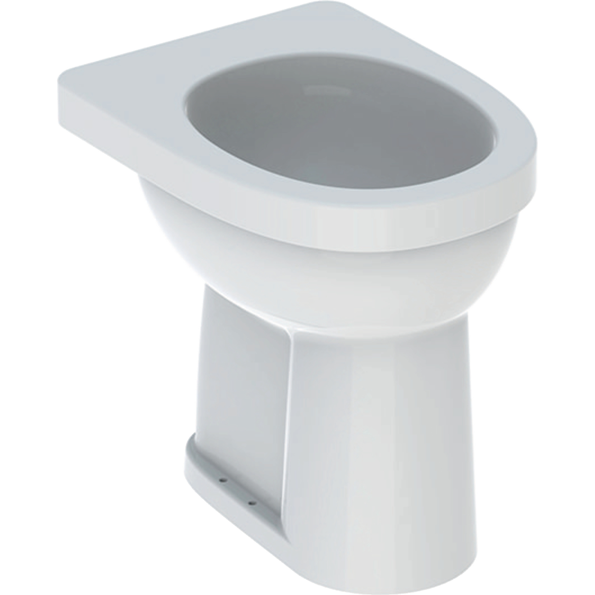 Geberit Renova Comfort floor-standing WC, washout, raised, vertical outlet: T=47cm, white