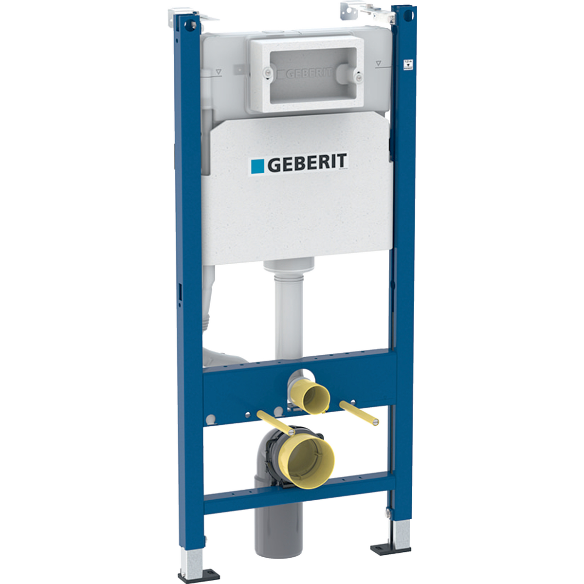 Geberit Duofix element for wall-hung WC, 112 cm, with Delta concealed cistern 12 cm
