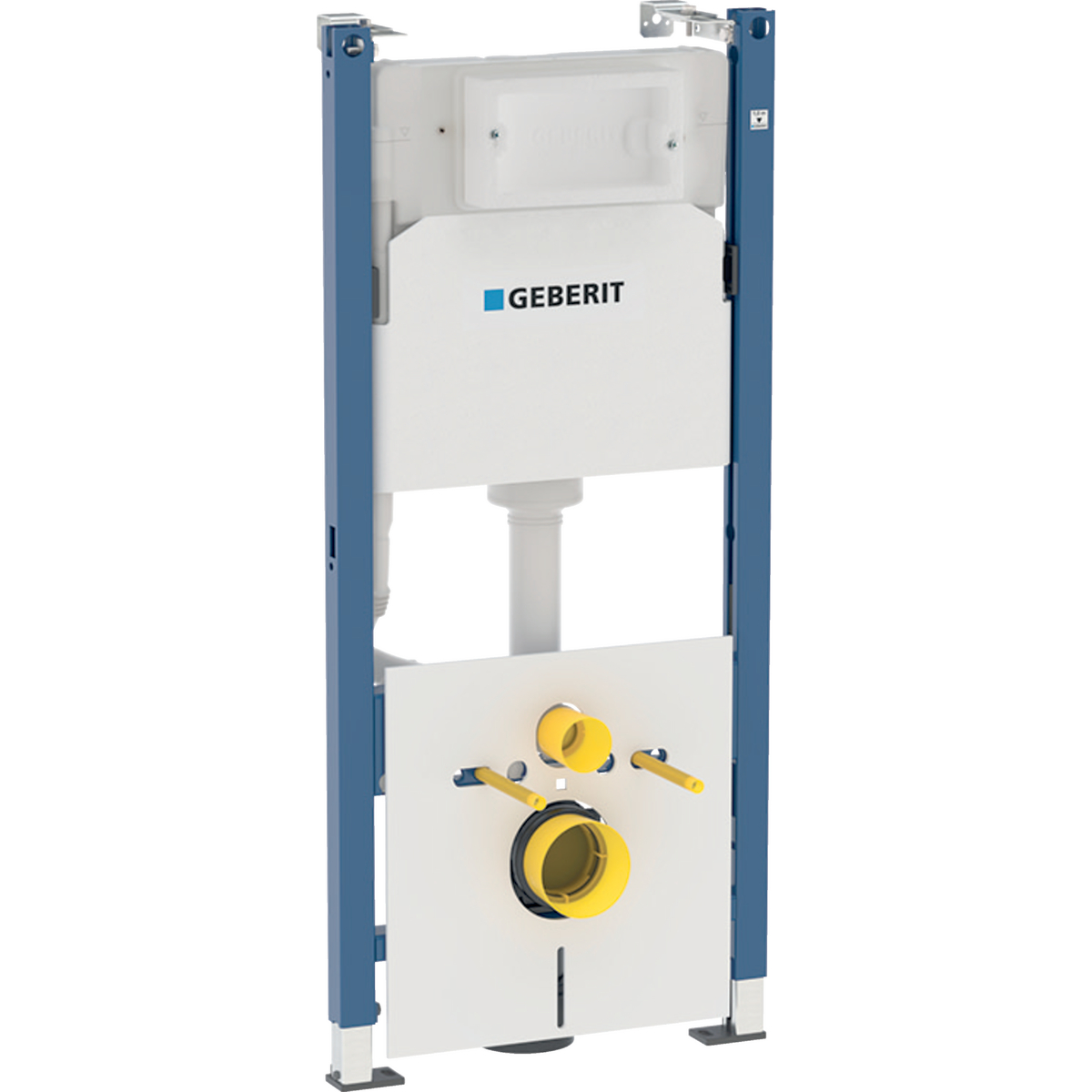 Geberit Duofix element for wall-hung WC, 112 cm, with Delta concealed cistern 12 cm