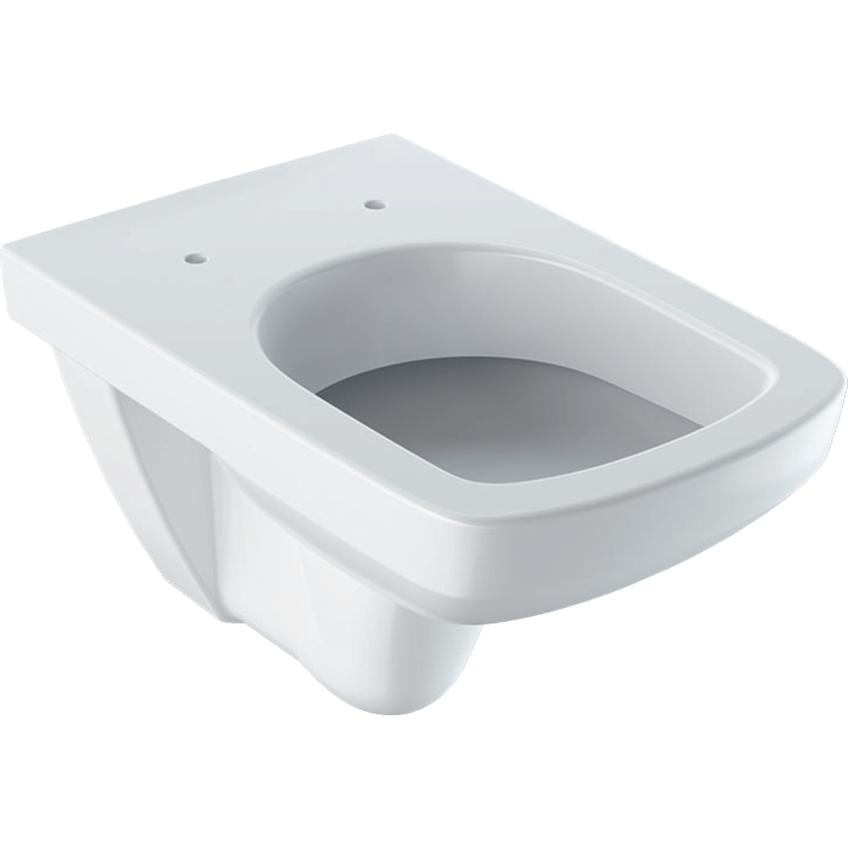 Geberit Selnova Square wall-hung WC, square, washdown: white