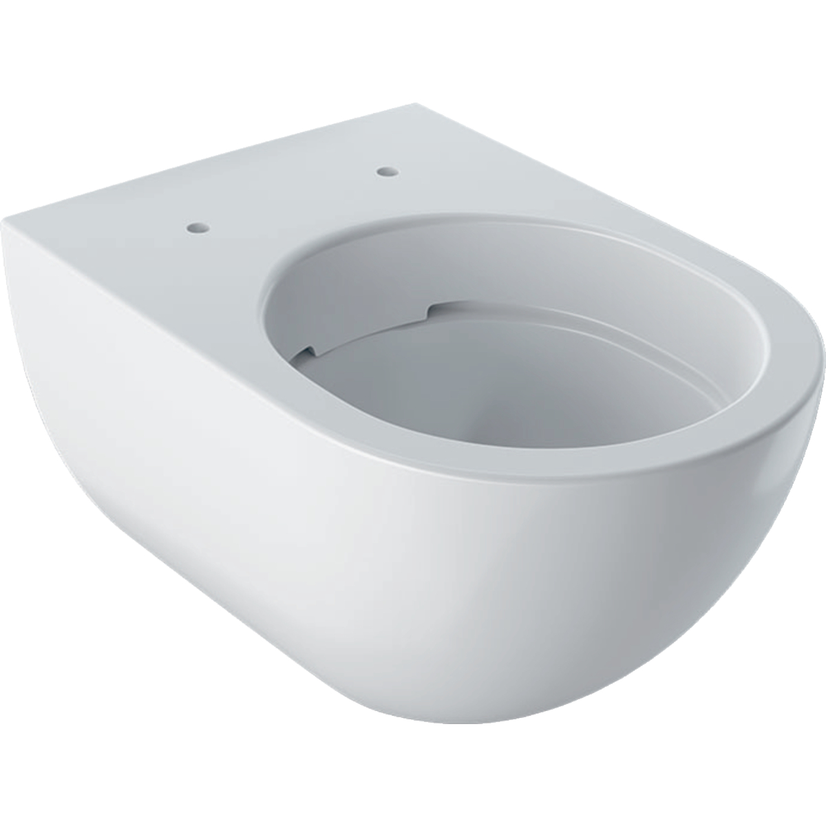 Geberit Acanto wall-hung WC, washdown, shrouded, Rimfree: T=51cm, white / KeraTect