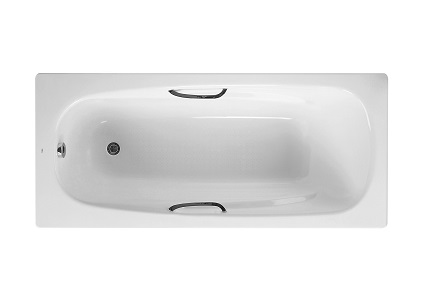 Steel Bath 1600X700mm with grips