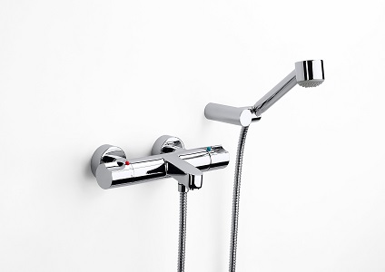 Wall Mounted Thermostatic Bath shower Mixer