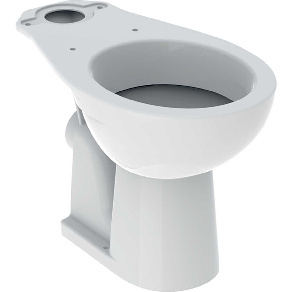 Twyford Alcona floor-standing WC for close-coupled exposed cistern, washdown, horizontal outlet