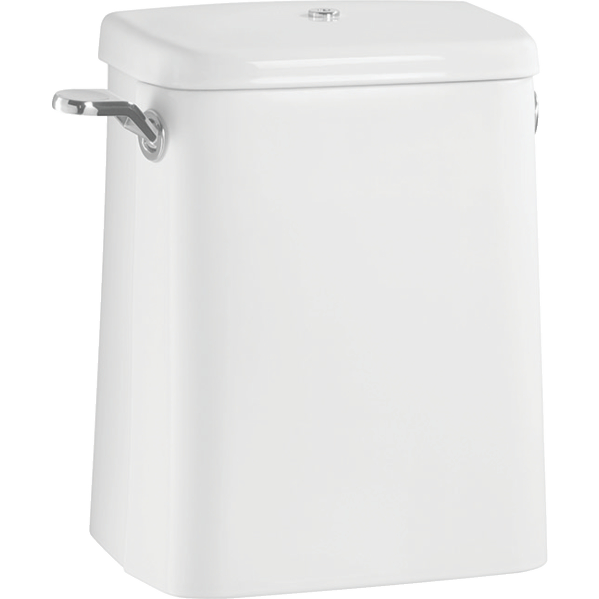 Twyford Avalon exposed cistern, close-coupled