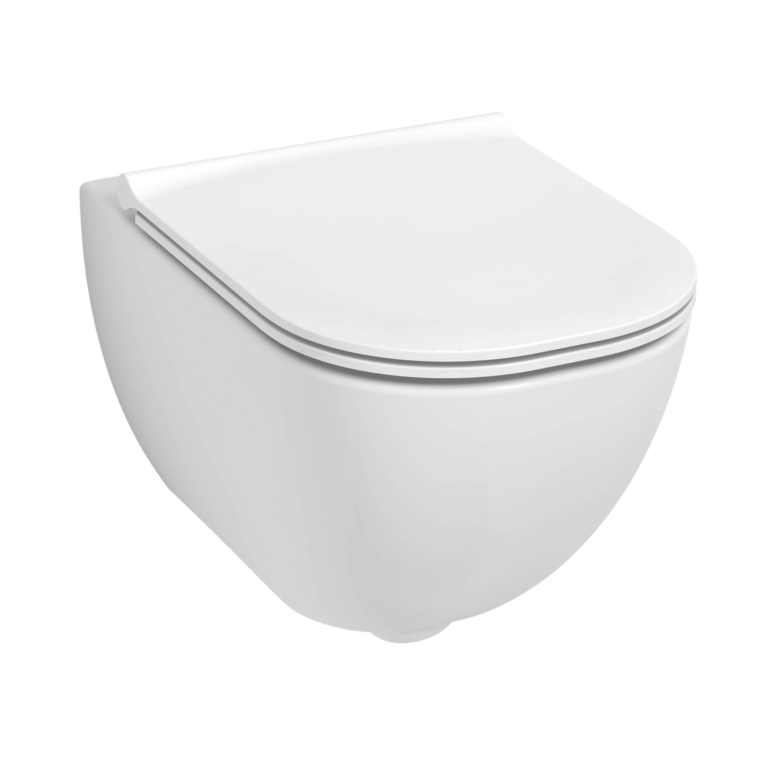 MIO wallhung WC rimless, vortex, washdown, visible fixation, white matt