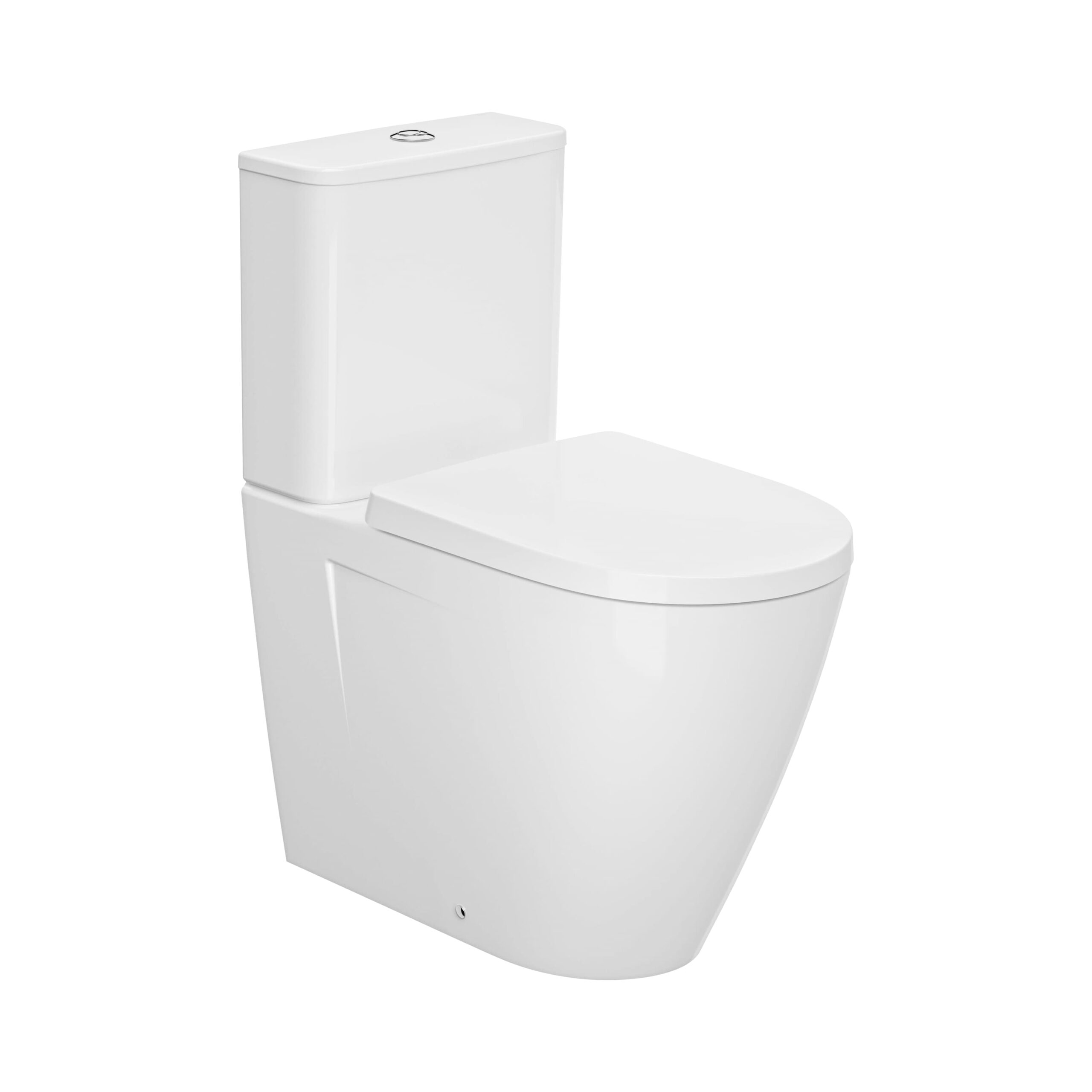 Cubito Style cistern, side water inlet, Dual flush 4,5/3l