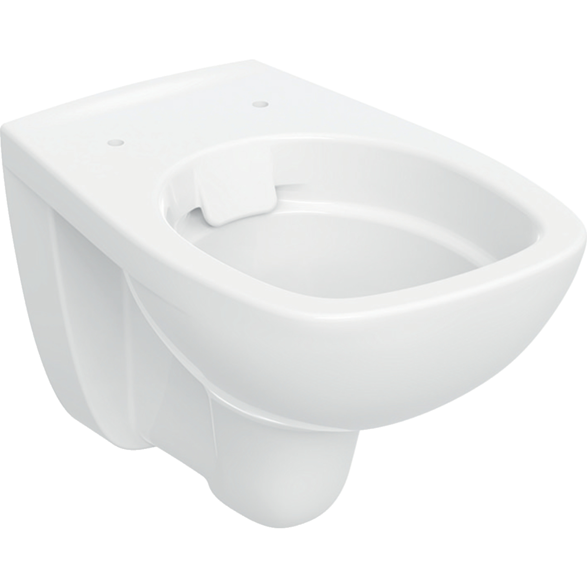 Koło Rekord wall-hung WC, washdown, square design, Rimfree: T=52cm, white