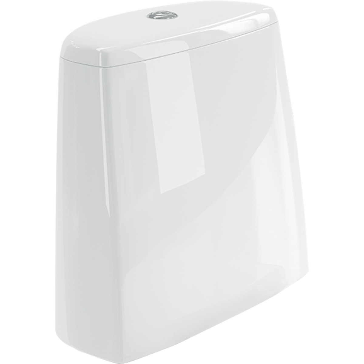 Koło Runa exposed cistern, close-coupled, bottom water supply connection