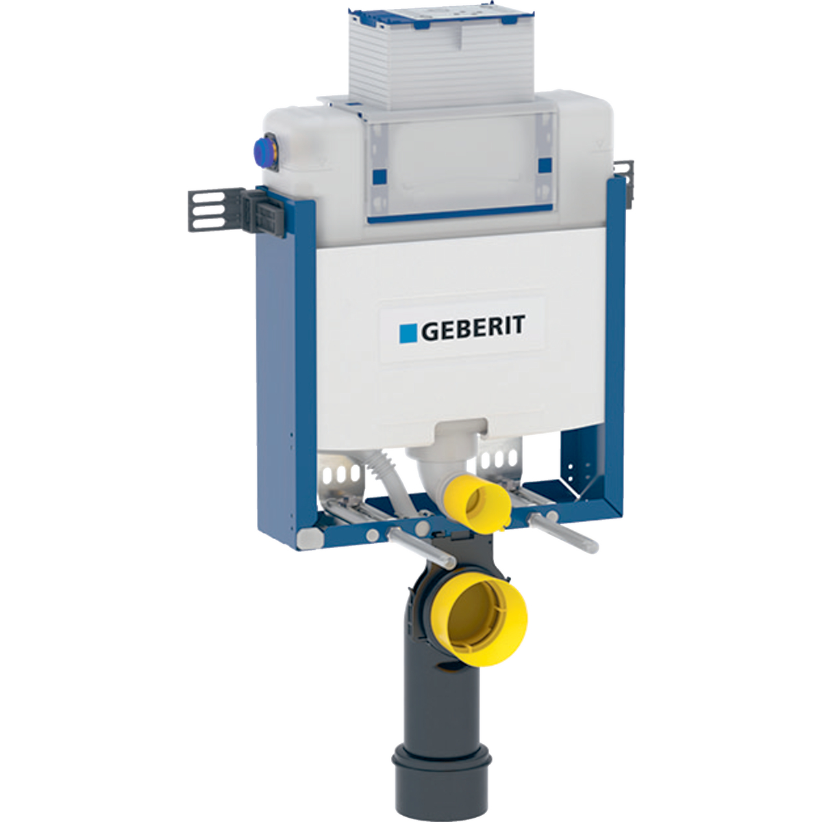 Geberit Kombifix element for wall-hung WC, 82 cm, with Omega concealed cistern 12 cm