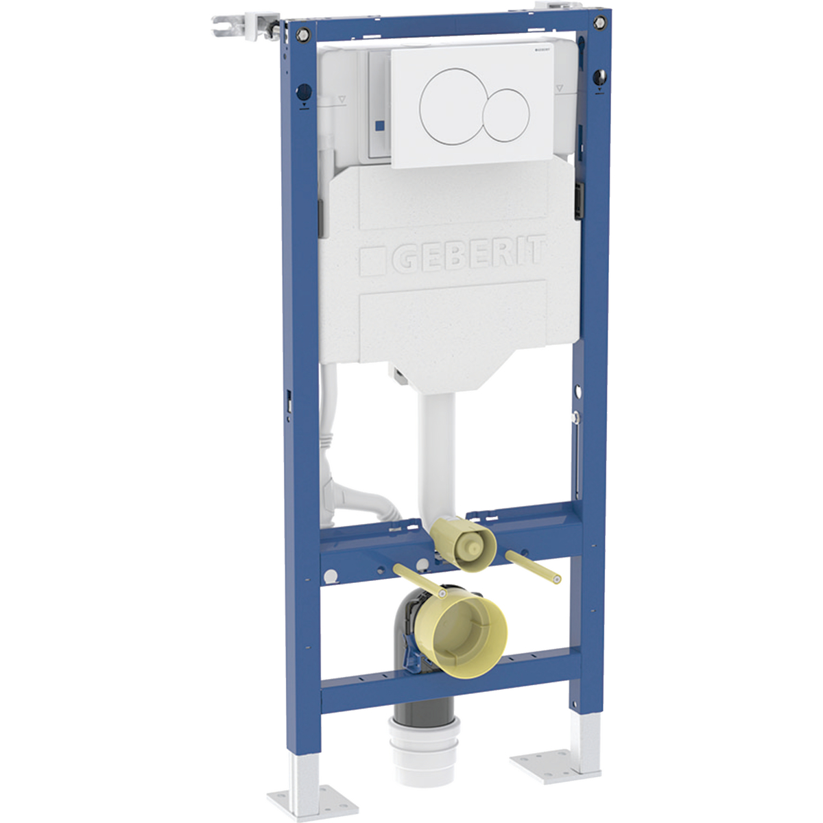 Geberit Duofix element for wall-hung WC, 112 cm, with Sigma concealed cistern 12 cm