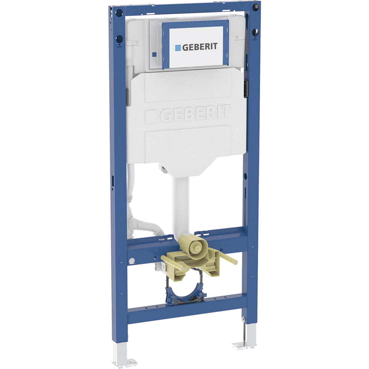 Geberit Duofix element for wall-hung WC, 112 cm, with Sigma concealed cistern 12 cm and Power & Connect box