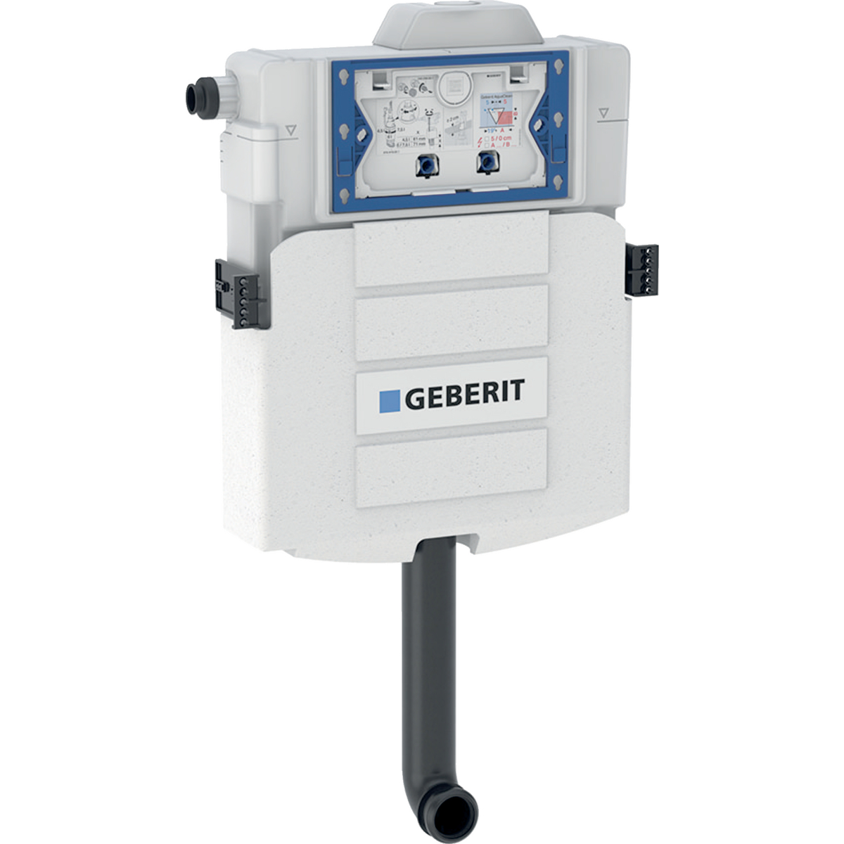 Geberit Sigma concealed cistern 12 cm, 6 / 3 litres, with front actuation
