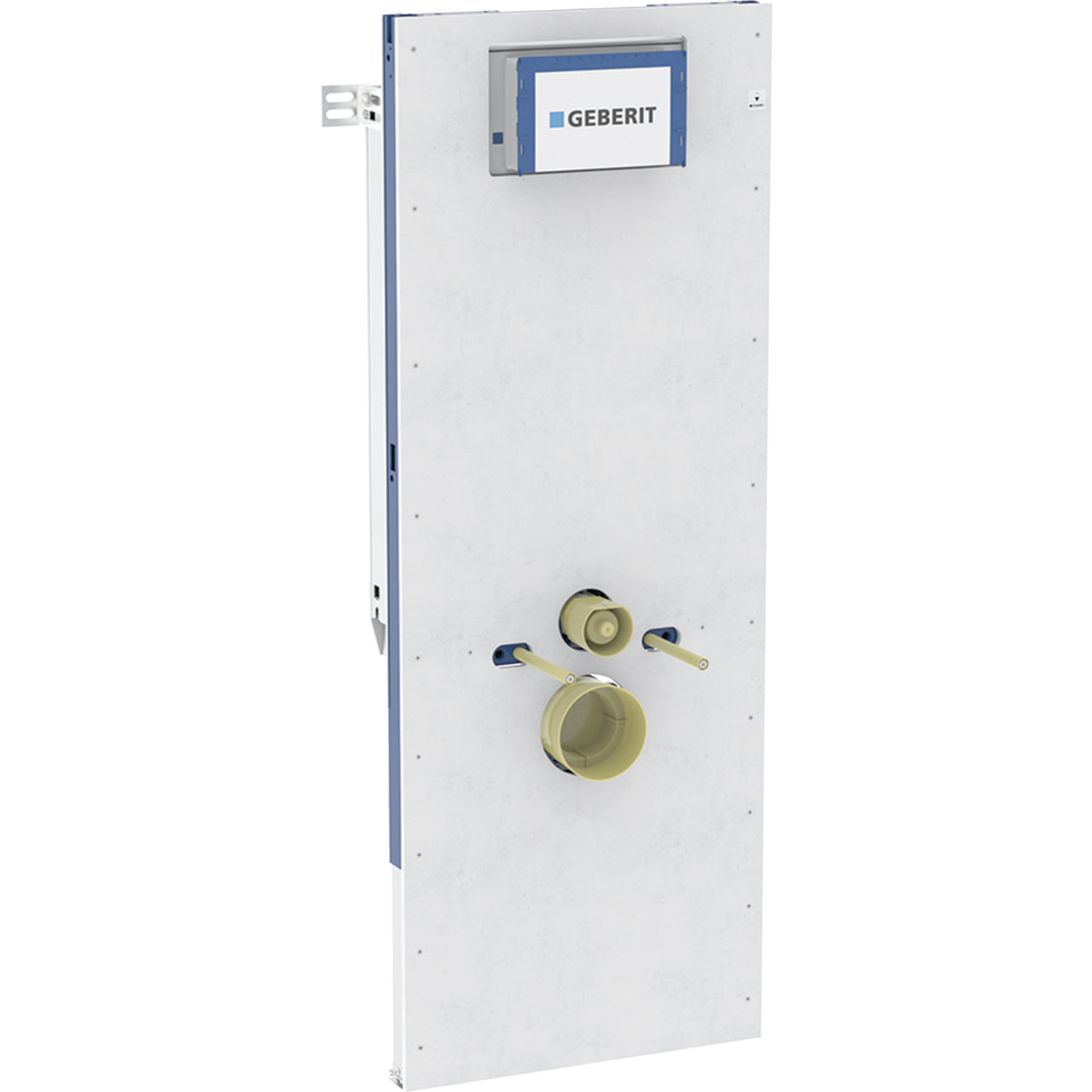 Geberit Duofix element for solid construction, for wall-hung WC, 112 cm, with Sigma concealed cistern 12 cm