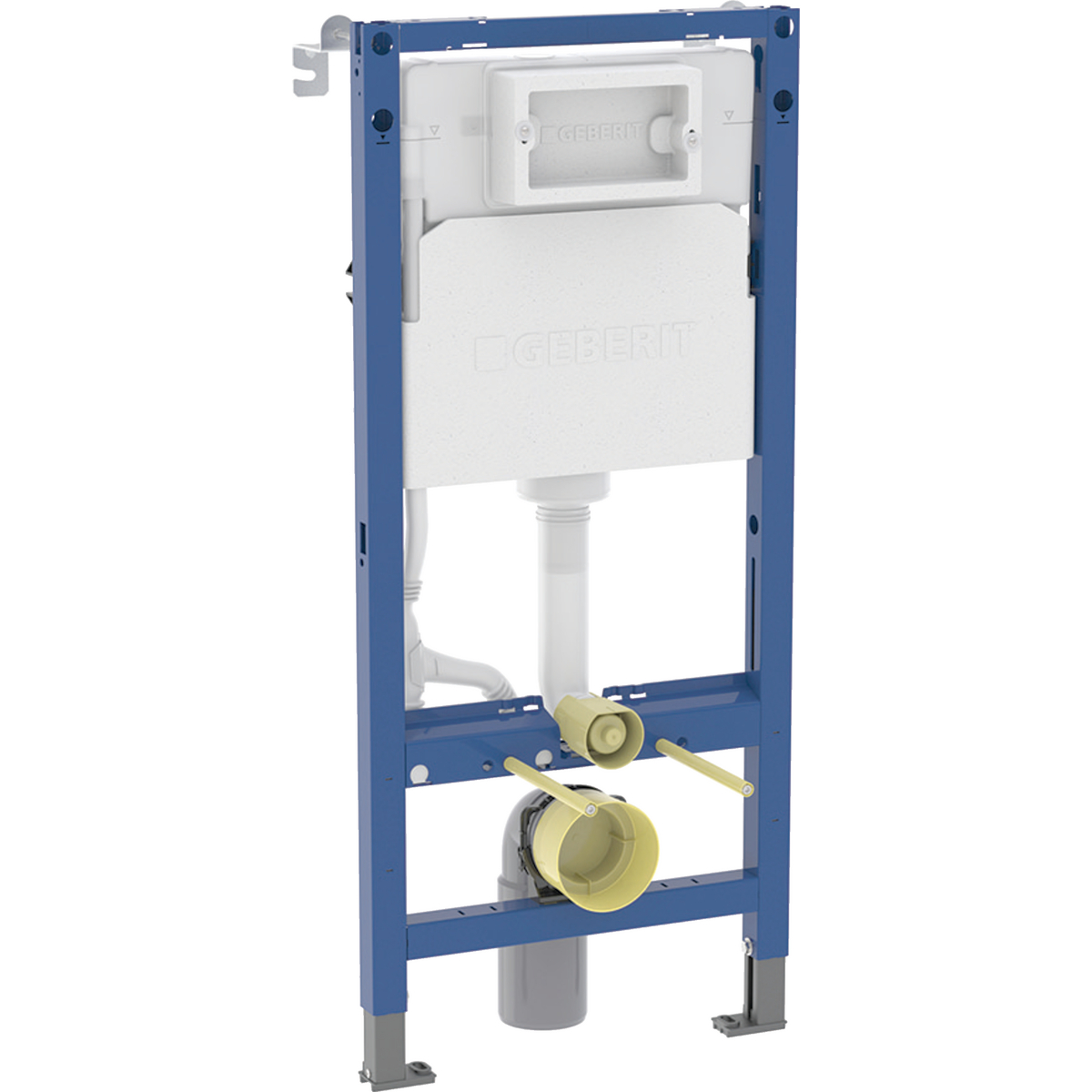 Geberit Duofix element for wall-hung WC, 112 cm, with Delta concealed cistern 12 cm