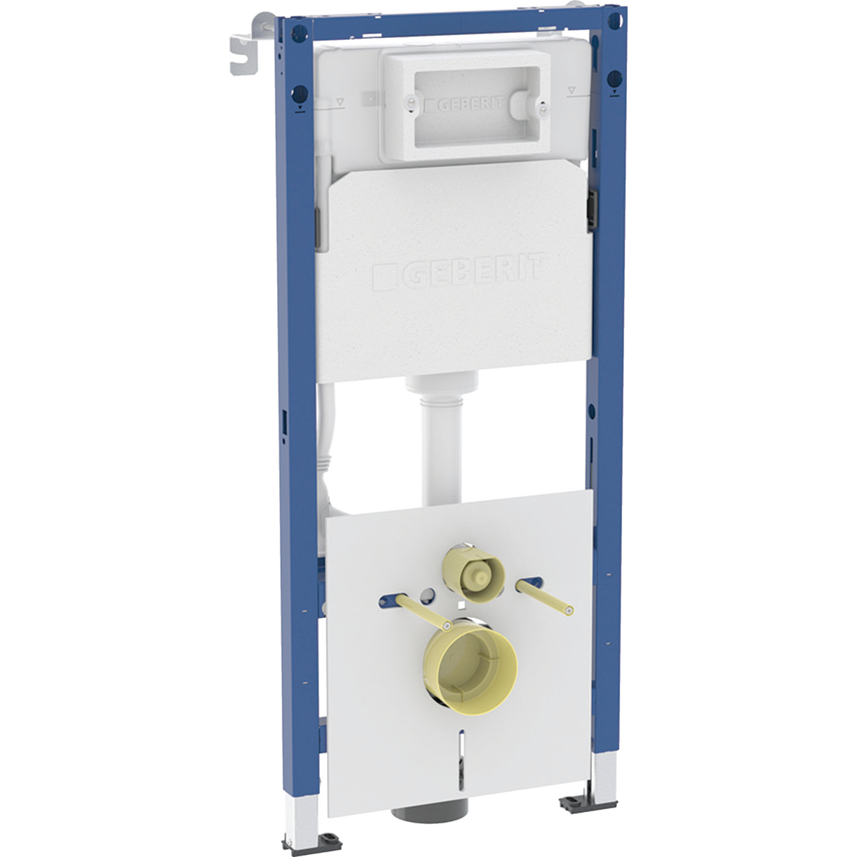 Geberit Duofix element for wall-hung WC, 112 cm, with Delta concealed cistern 12 cm