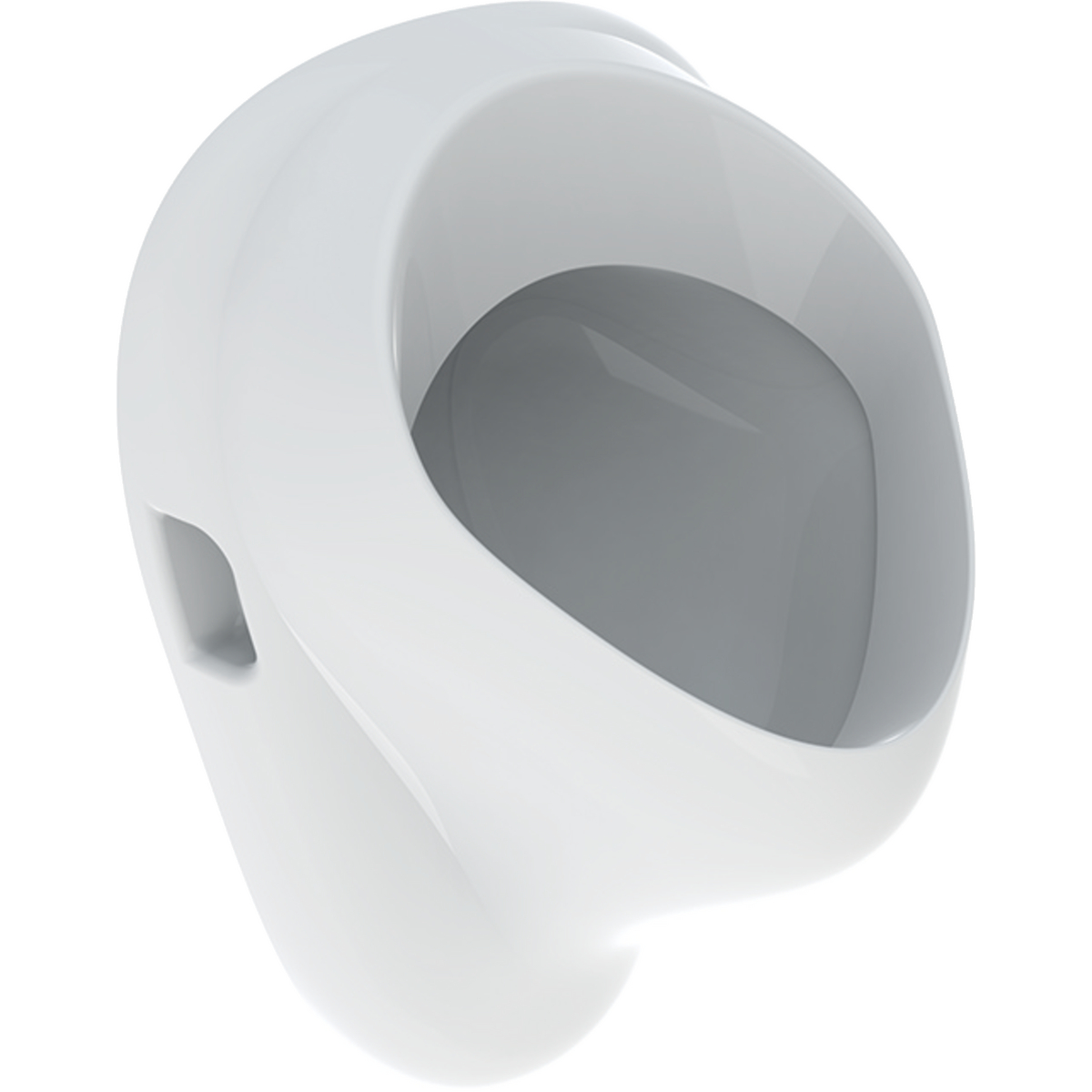 Geberit Bastia Urinal Zulauf von oben, Abgang nach hinten oder unten