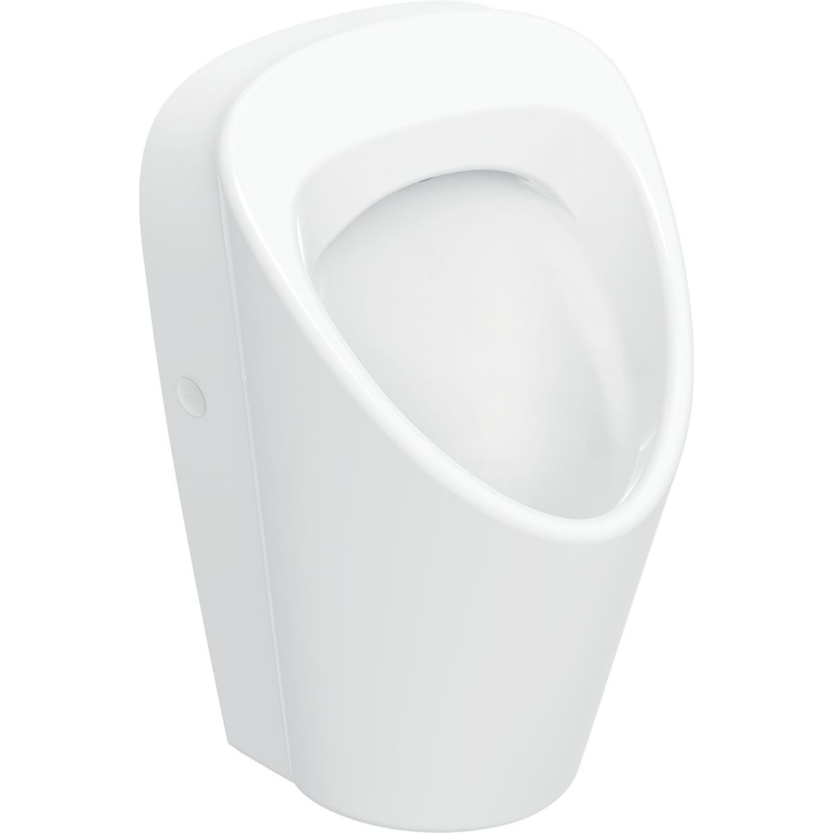 Geberit Bastia urinal, inlet from the rear, outlet to the rear