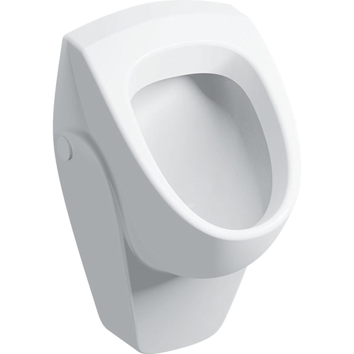 Geberit 300 Urinoirs 65 urinal with drain strainer, inlet from the top, outlet downwards: T=40cm, Outlet=downwards, Inlet=top, White