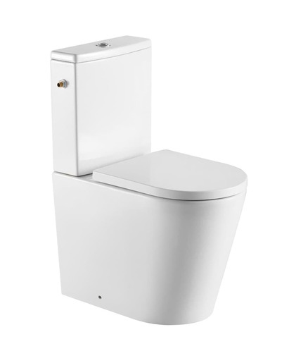 SAT Brevis Close Coupled Toilet, Complete
