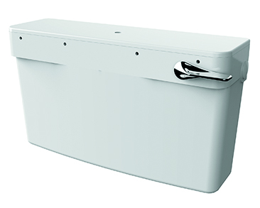 Dudley ‘Knight’ LL 6/7/9L HP/LP Side Conns Concealed Cistern (457 X 305mm F’bend) Int only C/W CP Kit ‘F’ (Lever packed inside) (Plain Carton)
