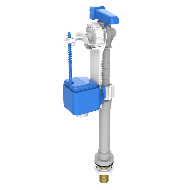 Telescopic HP/LP Hydroflo Delay Fill Water-Saving Pedestal Equilibrium Valve & Float, 8″-11.1/2″