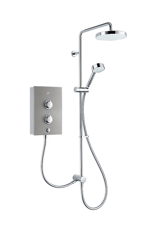 Stylish silver finish with a powerful 10.8kW output and dual outlet design for enhanced versatility and efficient performance