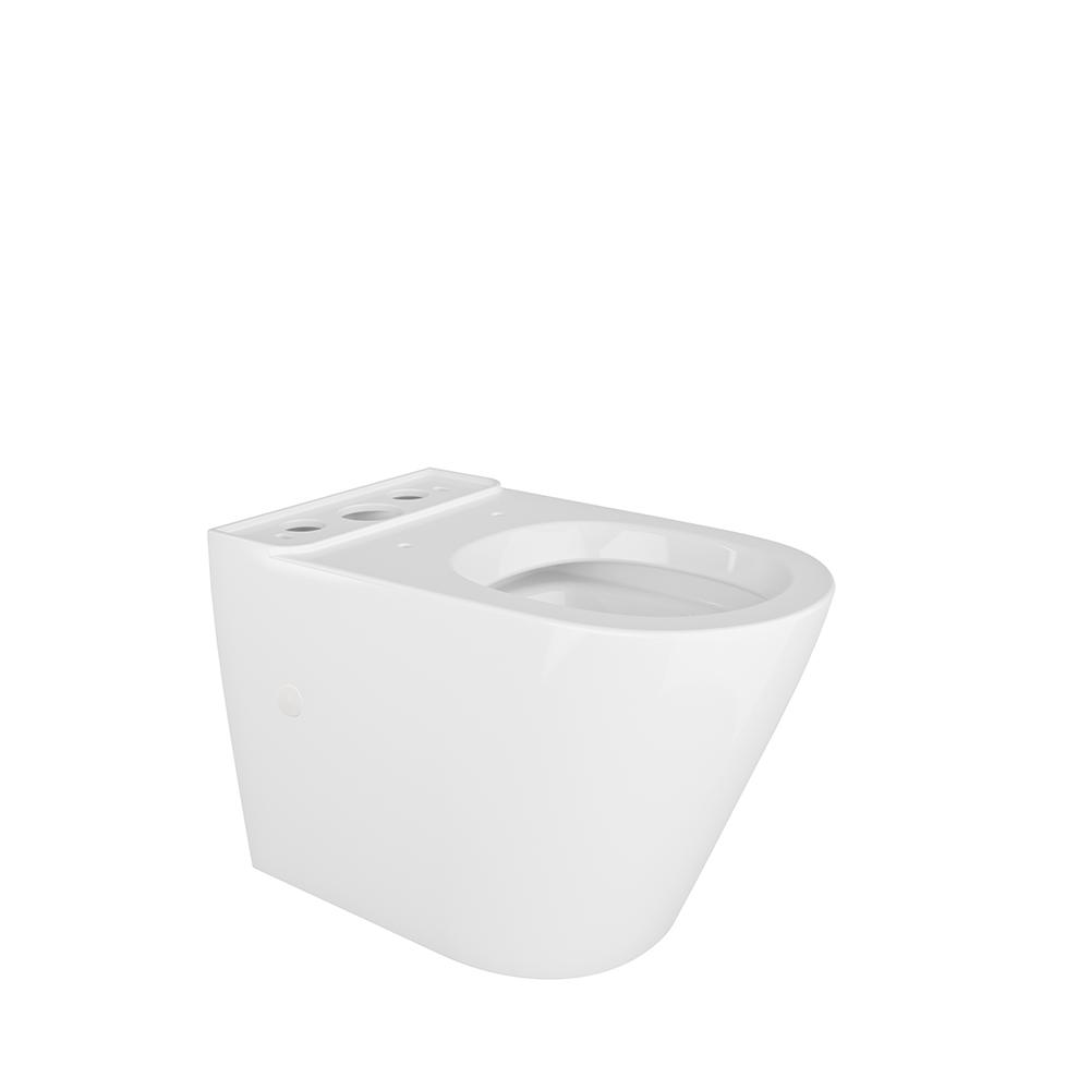 LM-TAZA BLANCA INODORO TANQUE BAJO RIMLESS ADOSADA PARED S/D STOCKHOLM [8428506107795]