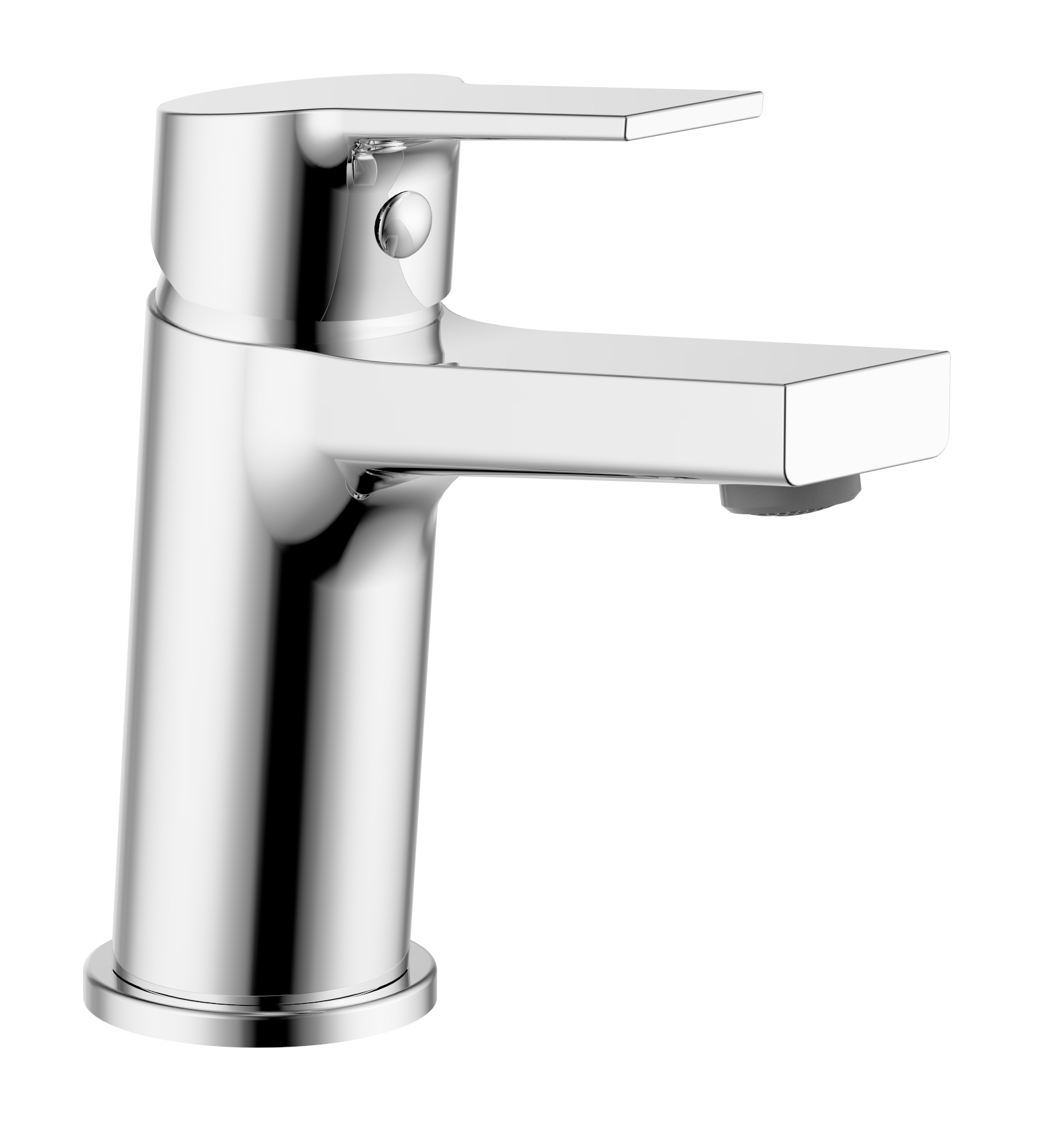 Basin deck mounted mixer, w/o waste, fixed spout L=109mm, flow rate 5 l/min, MixStart