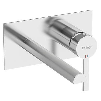 Concealed-single-lever-basin-mixer-chrome