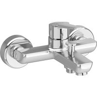 Single-lever-bathtub-mixer-chrome