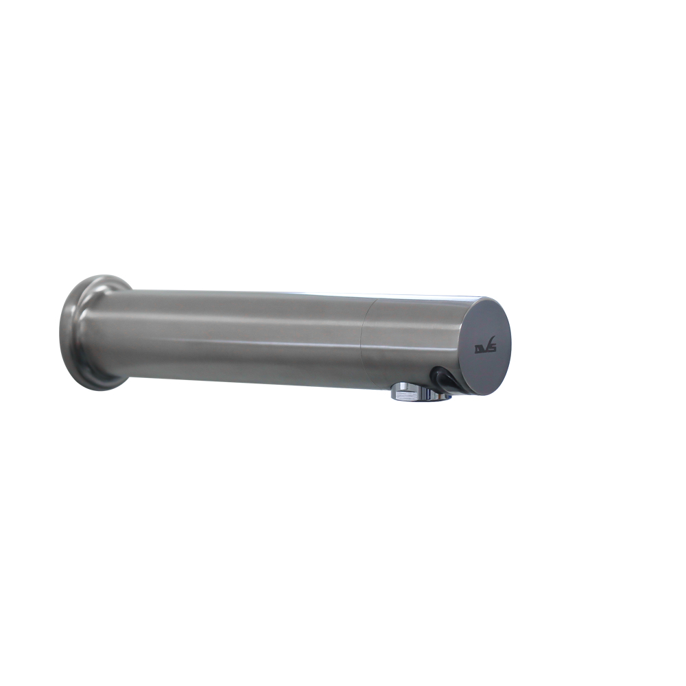Automatic wall mounted 200mm straight StSt electronic mixer tap