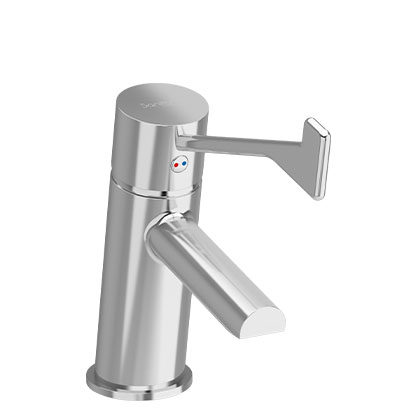 Single-lever-shower-mixer-with-clinical-handle