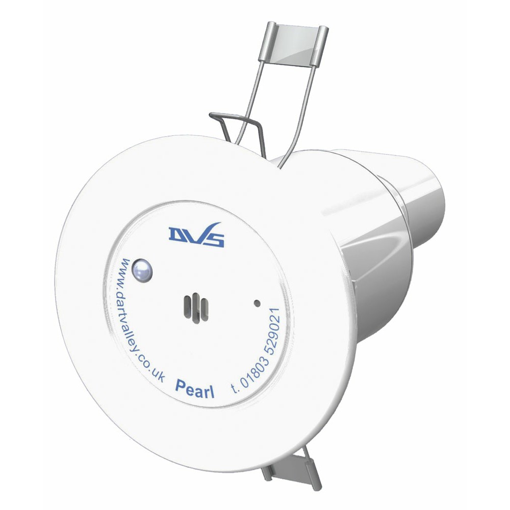 Suspended ceiling downlighter urinal control for multiple station urinals Mains operated in white