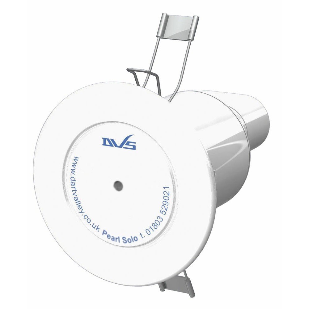 Suspended ceiling downlighter urinal control for multiple station urinals Mains operated in white