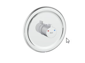 AVANT, Thermostatic self closing concealed mixer with antilegionella system   Fit shower set