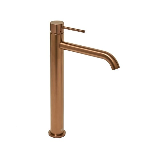 SAT Aurum Tall Basin Tap Brushed Rose Gold