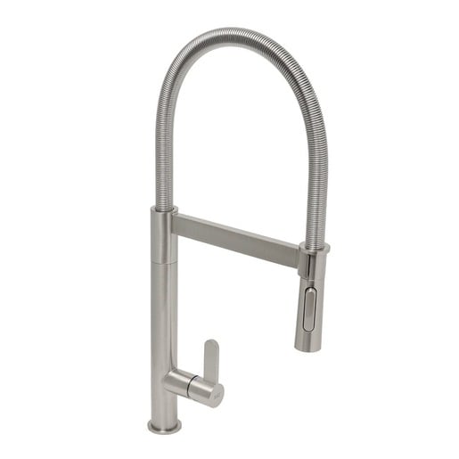 Sink Tap SAT With Swivel Arm, 2 Jets Stainless Steel
