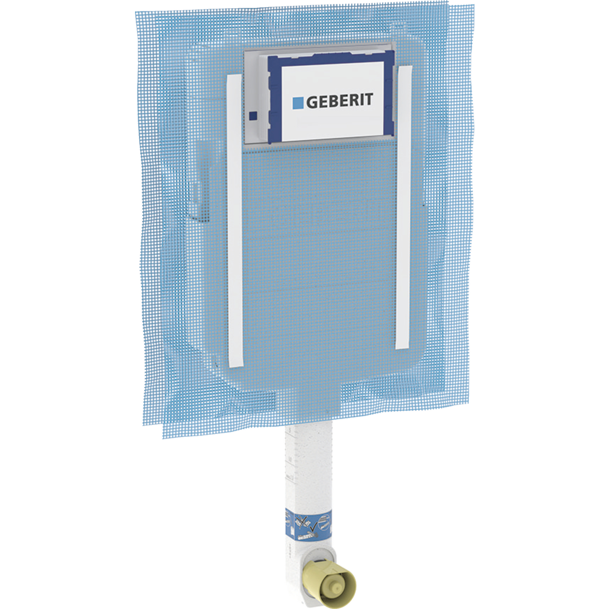 Geberit Sigma concealed cistern 8 cm, 6 / 3 litres