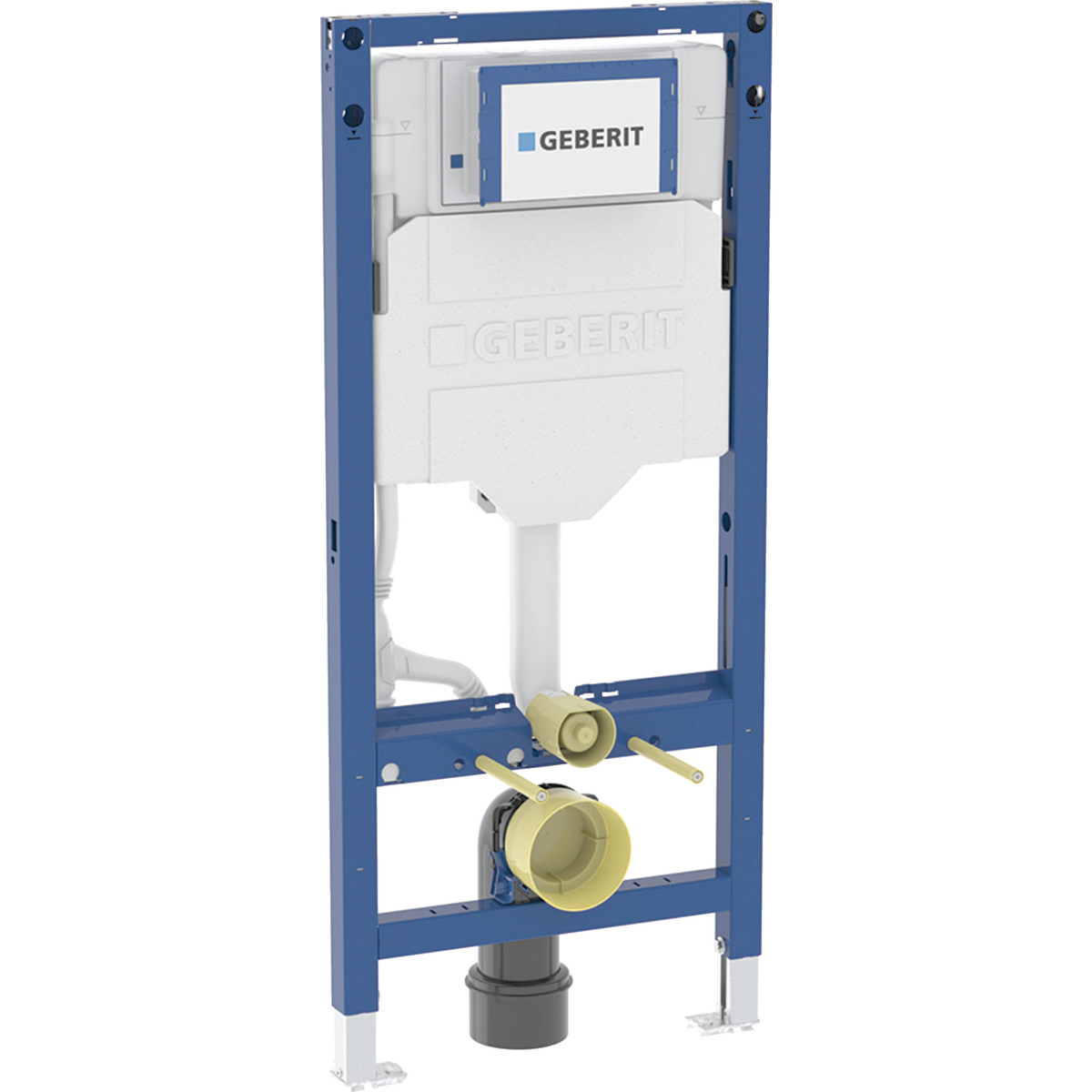 Geberit Duofix element for wall-hung WC, 112 cm, with Sigma concealed cistern 12 cm